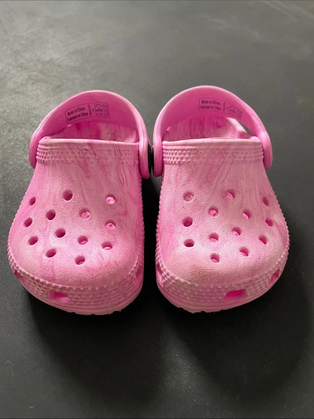 Crocs C4- Marbled Pink Shoes